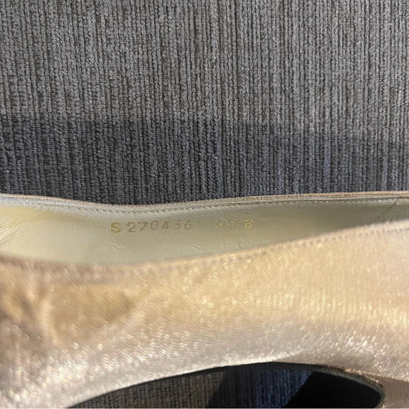 Vintage Stuart Weitzman Gold Heels - Picture 5 of 8
